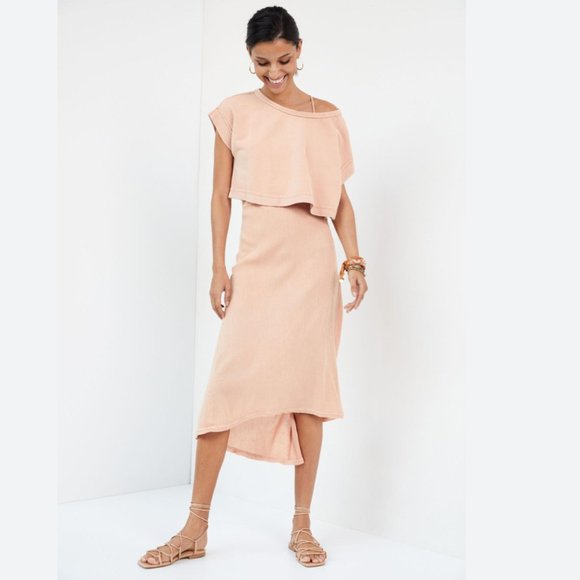 Anthropologie Dresses & Skirts - DAILY PRACTICE BY ANTHROPOLOGIE TWO IN ONE DRESS